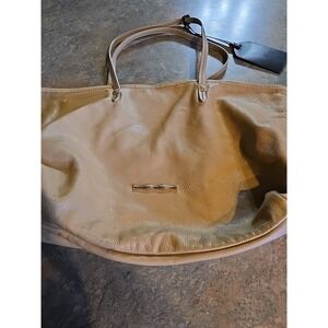 Elaine Turner Tan Leather Shoulder Purse